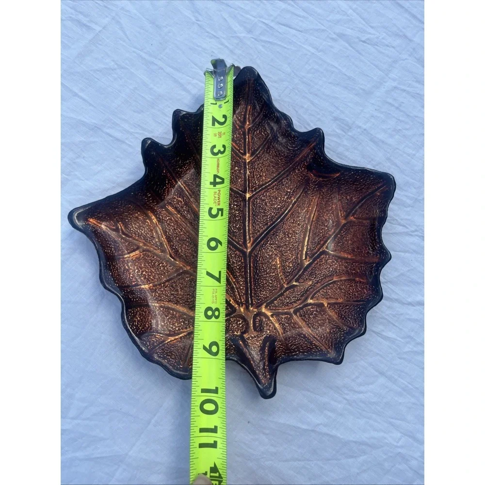 Fall Leaves Dish Beautifully Crafted Ceramic